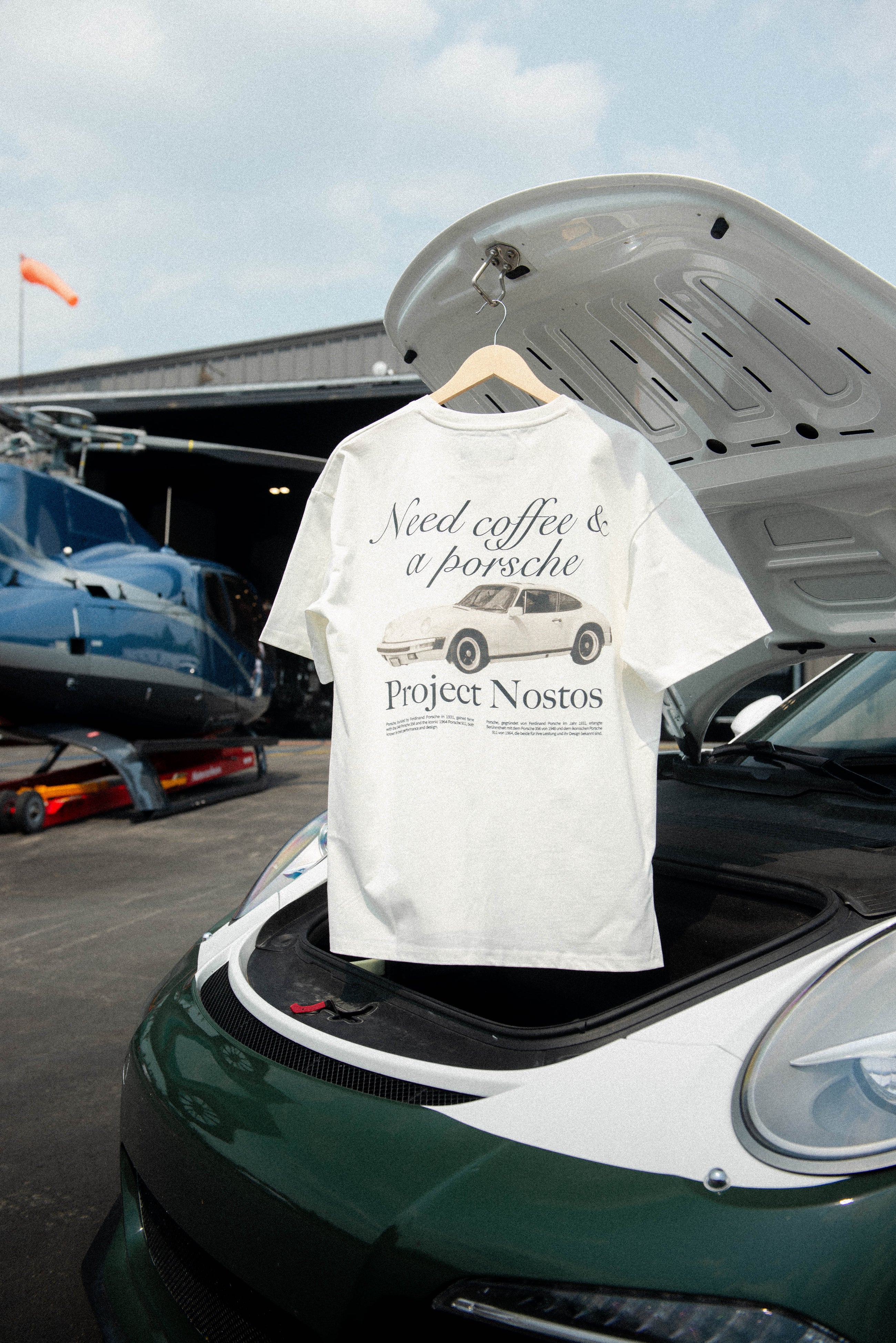 Need Coffee & a Porsche T-Shirt