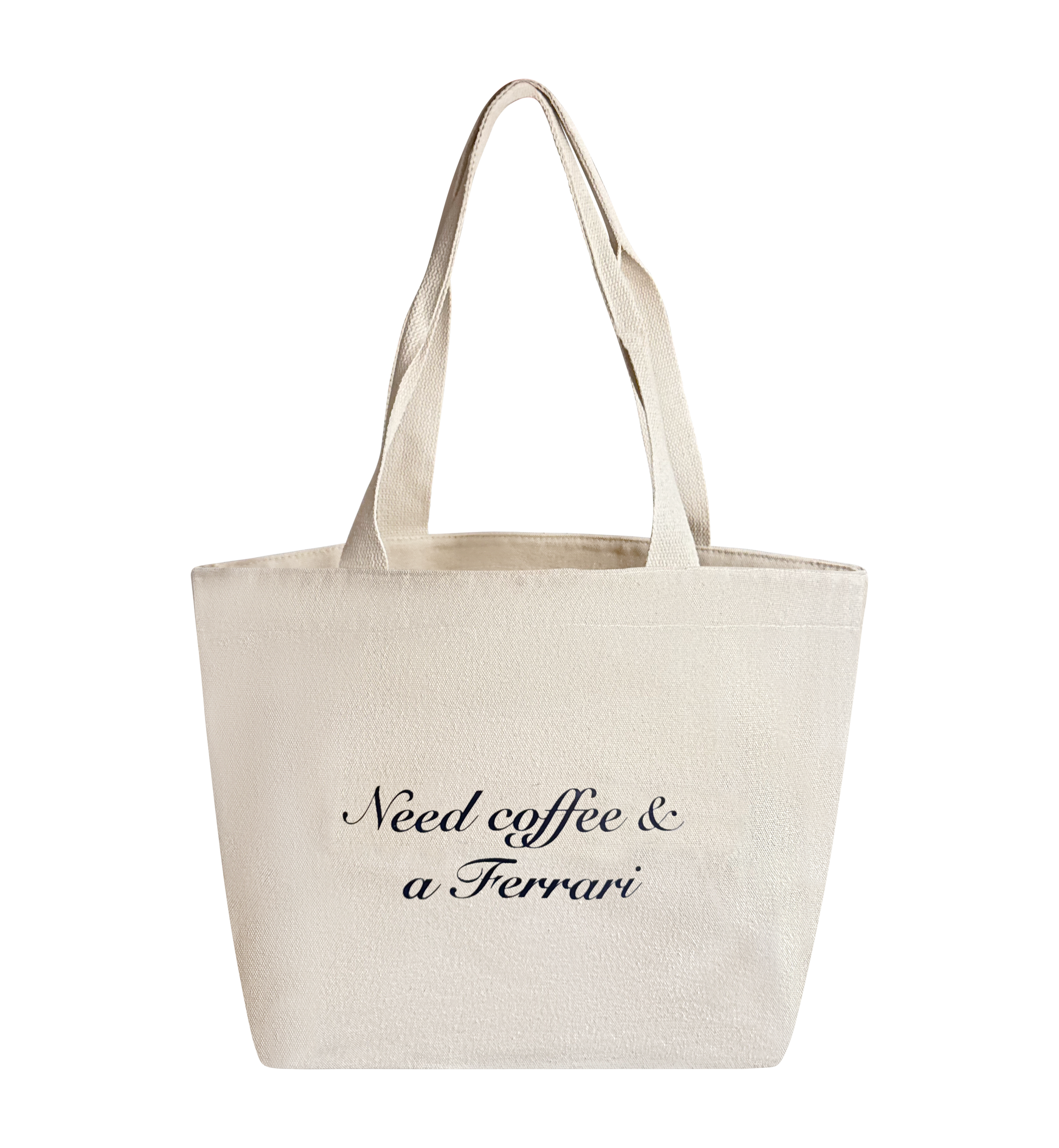 Need Coffee & a Ferrari Tote Bag